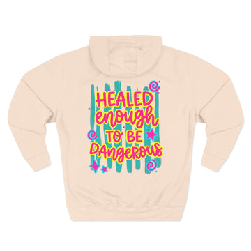 Three-Panel Fleece Hoodie
