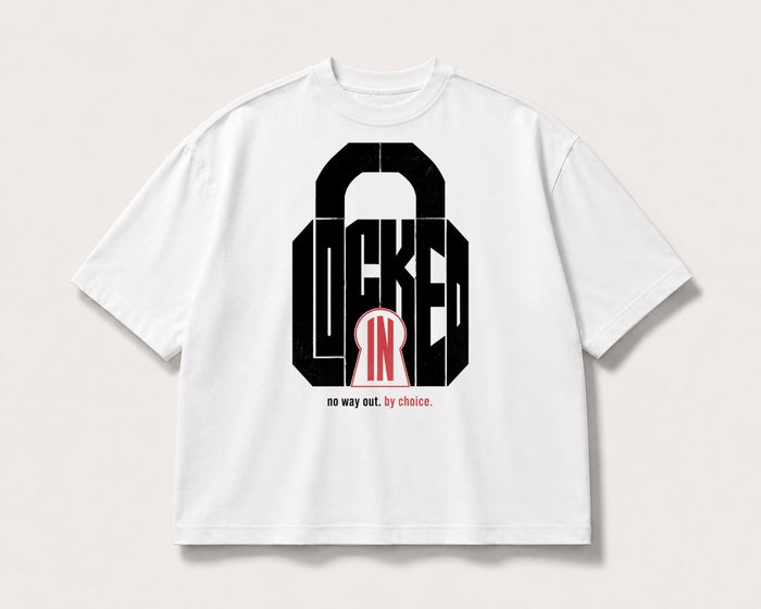 Locked In Oversized Graphic Tee