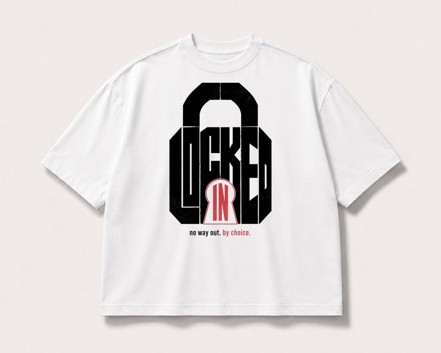 Locked In Oversized Graphic Tee